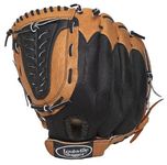 Louisville Slugger Baseball/Softball Glove - Tan/Black, 12 Inch - Right Glove