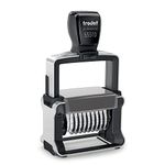 Trodat Professional 55510 Numberer Self Inking Stamp,Black,Medium