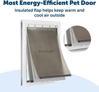 PetSafe Medium Aluminum Pet Door – Durable Dog & Cat Access