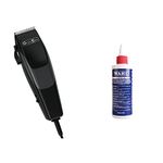 GroomEase by Wahl Sure Cut Clipper, Hair Clippers for Men, Corded Clippers & Clipper Oil, Blade Oil for Hair Clippers, Beard Trimmers and Shavers, 250 ml