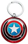 Marvel Captain America Shield Pewter Key Ring