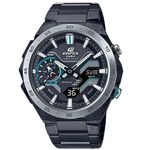 Casio Men's Analogue-Digital Quartz Watch with Stainless Steel Strap ECB-2200DD-1AEF