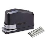 Bostitch Impulse 45 Sheet Electric Stapler Value Pack - Double Heavy Duty, No-Jam with Trusted Warranty Guaranteed by Bostitch, Black/Gray (B8E-Value), 1-Pack