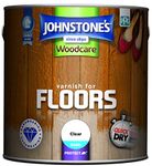 Johnstone's Woodcare Varnish for Floors - Clear 2.5L