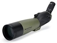 Celestron – Ultima 80 Angled Spotting Scope – 20-60x Zoom Eyepiece – Multi-Coated Optics for Bird Watching, Wildlife, Scenery and Hunting – Waterproof and Fogproof – Includes Soft Carrying Case
