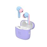 myFirst CareBuds - 2023 New Earbuds for Boys Girls Safe Earbuds Headphones for Kids with Anti-Lost Strip (Cotton Candy Mix)