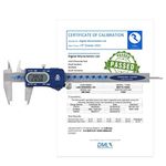 Moore & Wright MW110-15DBL 150mm (6") Workshop Digital Caliper + DML Calibration Certificate