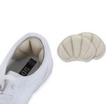 OPSUZY Back of Heel Inserts Cushion Pads Inserts for Women & Men 1 Pairs- Heel Grips Liner Cushions Inserts for Loose Shoes,Too Big Boots,Improves Shoe Fit and Comfort,Heel (beige, PACK OF 1)