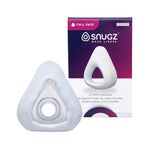 Snugz Mask Liners: Machine Washable, One-Size-Fits-Most CPAP Mask Liners, Pack of 2 Lasts 90 Days … (Full Face - around nose & mouth)