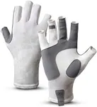 Tough Outdoors UV Fishing Gloves - Fingerless, UPF 50+ Sun Protection - Kayaking & Sailing Gloves