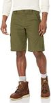 Carhartt Men's Rugged Flex Relaxed Fit Ripstop Cargo Short, Basil, 36 Regular