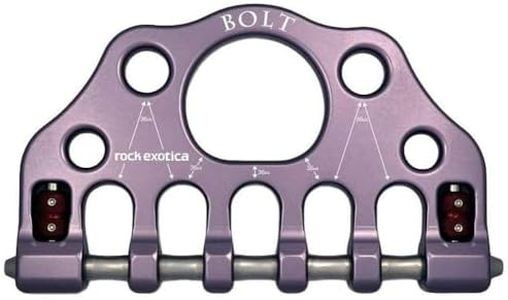 Rock Exotica Bolt Rigging Plate – Rigging Plate with a Quick-Detachable Stainless Steel Pin for Direct Gear Connection – Made in The USA