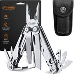 PERWIN Multitool, 22-in-1 Multitools Pliers with Nylon Sheath, Professional Multi-Tool for Survival, Camping and Hunting