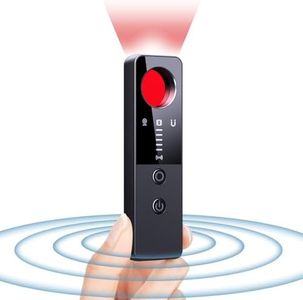 Hidden Camera Detectors,Hidden Bug and Camera Detector,GPS Tracker Detector,Camera Detector spy Camera Finder,Bug Sweeping Device,Listening Device Detector in Travel,Car,Bath,Hotel to Protect Privacy