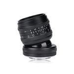 AstrHori 50mm F1.4 Large Aperture Full Frame Manual Tilt Lens Miniature Model Effect & Filter Slot Compatible with Fuji Fujifilm X-Mount Mirrorless Camera X-T2,X-T3,X-T4,X-T20,X-T30,X-T100,X-A1