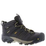 Keen Utility Men's Lansing Mid Waterproof Industrial and Construction Shoe, Raven/Tawny Olive, 9.5 2E US