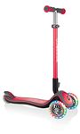 Globber Elite Deluxe With Lights 444-402 Red