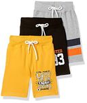 T2F Boy's Boxer, Pack of 3 (BYS-Shorts-S6_Multicolour_13-14 Years)