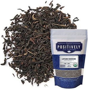 Organic Positively Tea Company, Lapsang Souchong Black Tea, Loose Leaf, 4 Ounce