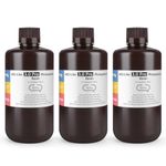 ELEGOO ABS Like Resin 3.0 Pro Resin, UV 3D Printer Resin with Strong Scratch Resistance, ABS 3.0 Pro for LCD Printer Grey 3000g