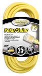 Polar/Solar 1787 10/3 15-Amp SJEO Outdoor Extension Cord with Lighted End, 25-Feet