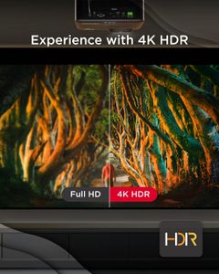 ViewSonic 4K Laser Projector – Ultra HD Home Theater Display