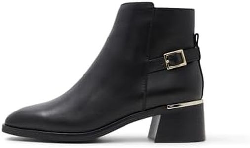 ALDO women's Serrafina Ankle Boot, Black, 5