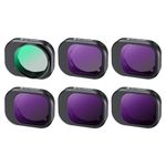 K&F Concept Filter Kit for DJI Mini 4 Pro, CPL ND8 ND16 ND32 ND64 ND128 Filters, Multi-Coated Polarizer Neutral Density 6 Pack Drone Accessories