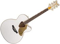 Gretsch 5022CWFE Rancher Falcon Jumbo Cutaway - White Acoustic/Electric