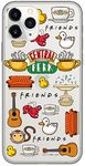 Warner Bros. Friends 014 Phone Case Optimally Adapted for iPhone 11 PRO White