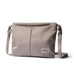 Bellroy Laneway Sacoche (versatile crossbody bag/side bag that sits flat, slimline travel pouch for passports plus phone and small essentials) - Fawn