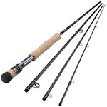 Shakespeare Sigma Supra Fly 7# Rod - (4pc) - Dark Grey/Graphite, 9.6ft