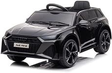 Kids Licensed Audi RS 6 Avant Performance 12V Battery/Electric Ride on Car (Black)