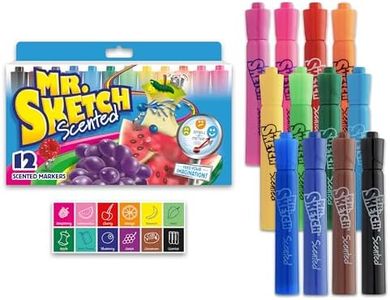 Mr. Sketch Sanford® ® Watercolor Markers, Scented Assorted Colors, Set Of 12