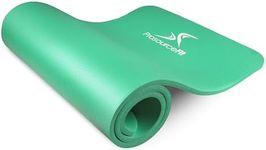 ProsourceFit Extra Thick Yoga and Pilates Mat ½” (13mm), 71-inch Long High Density Exercise Mat with Comfort Foam and Carrying Strap