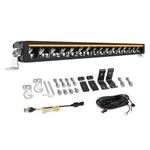 CO LIGHT 32 Inch LED Light Bar, 12/24v Light Bar with Amber/White DRL, Single Row Driving Work Lamp for Car Off Road Tractors 4x4 Vehicles Truck, Super Bright 120W 24000LM IP68 Waterproof