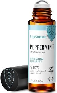UpNature Peppermint Essential Oil Roll On - Natural Nausea Morning Sickness Relief for Pregnant Women - Pregnancy Must Haves Rollerball Roller