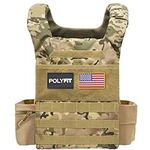 POLYFIT Adjustable Weighted Vest fo