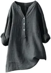 Linen Shirts for Women Gauze Shirts