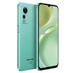 Ulefone Unlocked Smartphone, Note 14 Cell Phone Unlocked, Android 12, 6.52" IPS Full-Screen, 4500mAh, 7GB + 16GB, 3-Card Slots, 8MP Camera, Dual SIM, Face Recognition, 4G Cheap Phones - Green