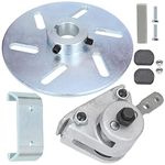 GREHUA Mechanical Disc Brake Caliper and Bracket with Pads Kit for Manco 9598 9597 Yerf-Dog Carter ASW Bristers Airheart MB-1 Predator 212cc 196cc 6.5hp gx160 Carter Drift Trike Rotor Go Kart Fun Cart