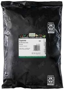 Frontier Co-op Ground Cayenne Chili Pepper 90,000 Hu, 1-Pound Bulk, Turn Up The Heat & Color in Your Ethnic Recipes, Kosher