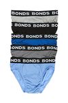 Bonds Men's Underwear Hipster Brief - 5 Pack, Assorted (5 Pack), XL