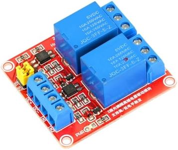 WWZMDiB 5V 12V 24V Relay Module 1/2/4/6/8/16 Channel Various Model Options (1, 2 Channel, 24V)