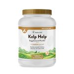 NaturVet Kelp Help Plus Omegas for Dogs and Cats, 4 lb Powder, Made in USA