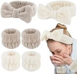 WHAVEL 6PCS Spa Headband and Wristb