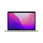 2022 Apple MacBook Pro laptop with M2 chip: 13-inch Retina display, 8GB RAM, 256GB ​​​​​​​SSD ​​​​​​​storage, Touch Bar, backlit keyboard, FaceTime HD camera; Silver ​​​​​​​