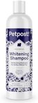 Petpost | Dog Whitening Shampoo - Best Lightening Treatment for Dogs with White Fur - Soothing Watermelon Scent - Maltese, Shih Tzu, Bichon Frise Approved 473 ml