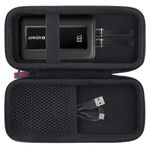 Khanka Hard Carrying Case Compatible with Anker Zolo Power Bank 20,000mAh 30W, Protective Case for Power Bank, Case Only