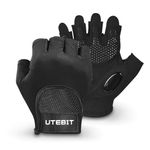 UTEBIT Men's Fitness Gloves, Sport Gloves Breathable Material & Enhanced Grip for Training, Protection, Exercise, Weightlifting, Workout, Gym